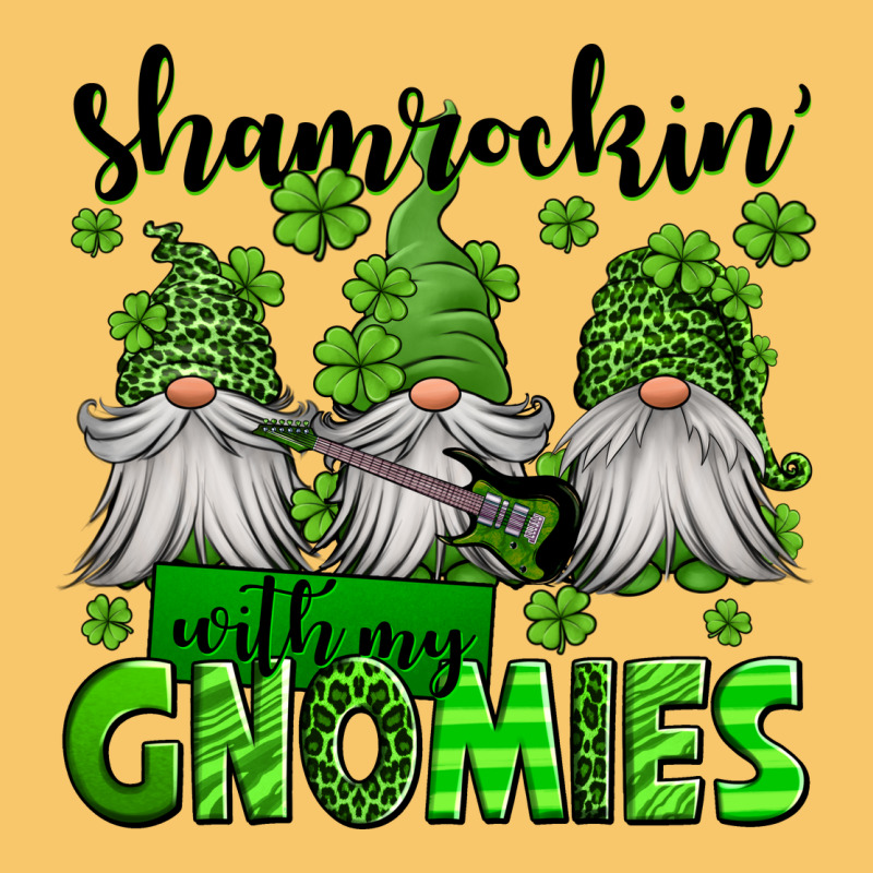 Shamrockin' With My Gnomies St Patrick's Day Vintage Hoodie by Jasminsmagicworld | Teevron