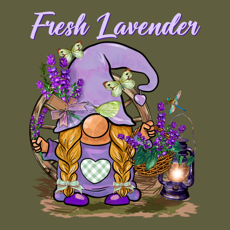 Fresh Lavender Gnome Vintage Tee by BarkalooDesign | Teevron