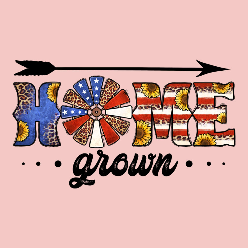 Home Grown American Flag Windmill Urban Heavy Tee by Jasminsmagicworld | Teevron