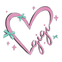 gigi with heart and ribbons | Teevron