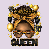 Birthday Queen Afro Messy Bun Classic Tee | Teevron