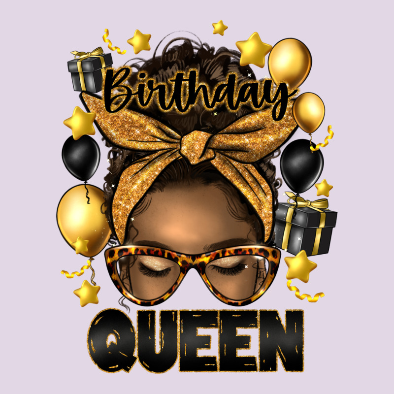 Birthday Queen Afro Messy Bun Classic Tee by Artiststas | Teevron
