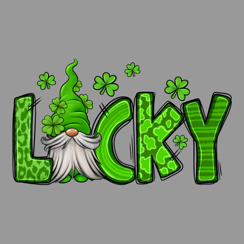 Lucky Gnome St Patricks Day Vintage Hoodie by Jasminsmagicworld | Teevron