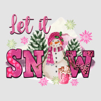 Let It Snow Pink Christmas Premium Sweatshirt | Teevron