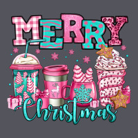 Merry Christmas Pink Coffee Cups Vintage Hoodie | Teevron