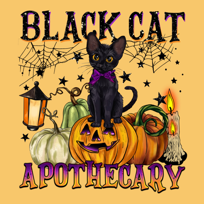 Black Cat Apothecary Vintage Hoodie by BarkalooDesign | Teevron