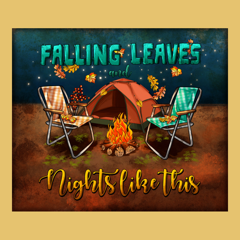 Falling Leaves And Nights Like This Mouse Pad Premium Sweatshirt by BundleAndBundleShop | Teevron