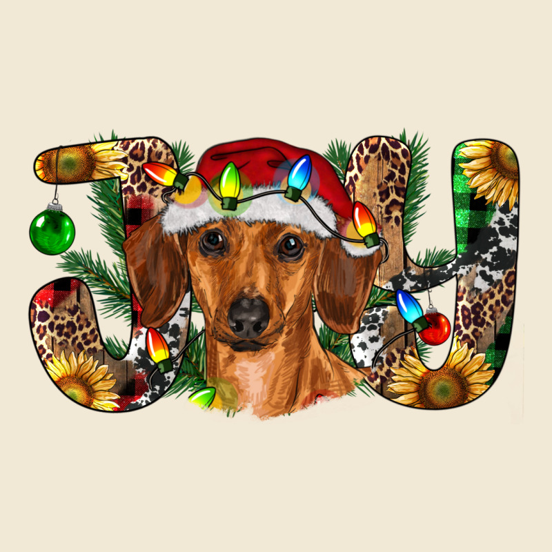 Dachshund Christmas Joy Ladies Tee by RanaPortraitStore | Teevron