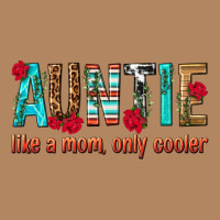 Auntie Like A Mom Only Cooler Long Sleeve Tee | Teevron
