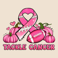 Tackle Cancer Pumpkins Football And Ribbon Breast Cancer Awareness Urban Heavy Tee | Teevron