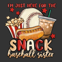 i'm just here for the snack baseball sister | Teevron