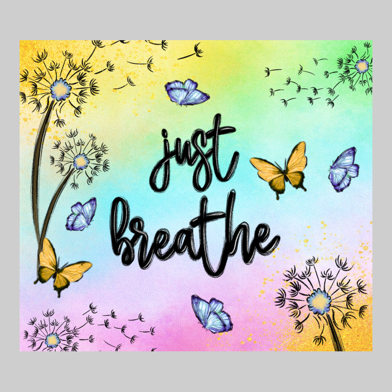 Just Breathe Premium Tee by MaliasSmallBusiness | Teevron