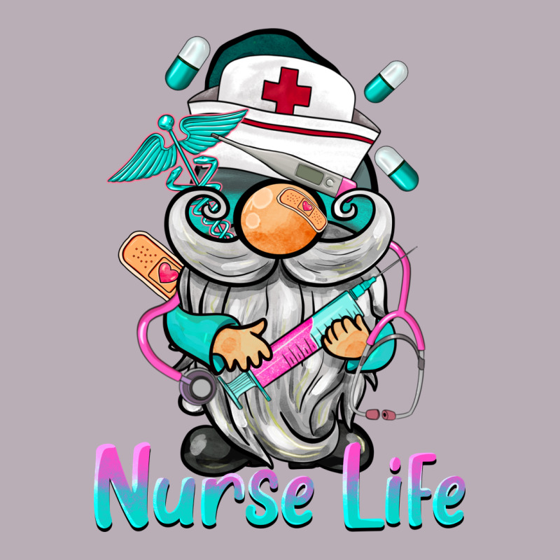 Nurse Life  Gnome Vintage Tee by BarkalooDesign | Teevron