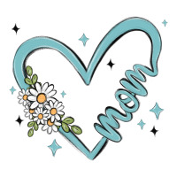 mom with heart and flowers | Teevron