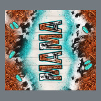 Tooled Leather And Cowhide Mama Heavyweight Sweatshirt | Teevron