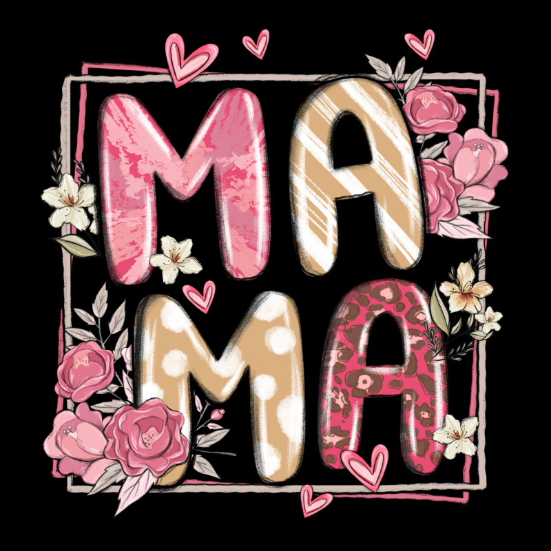 Floral Mama Heavy Core Tee by MaliasSmallBusiness | Teevron