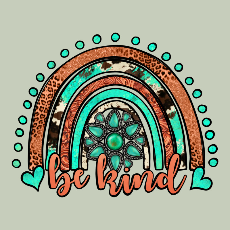 Be Kind Western Turquoise Rainbow Classic Tee by JahusDesignShop | Teevron