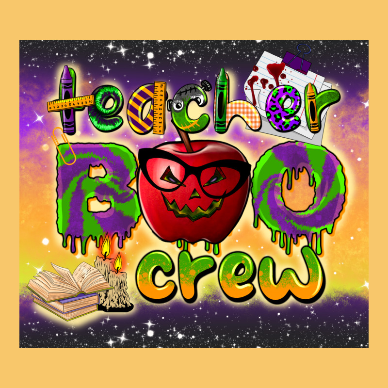 Teacher Boo Crew Tumbler Vintage Hoodie by BarkalooDesign | Teevron