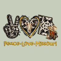 Peace Love Missouri Ladies Tee | Teevron