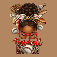 Baseball Mom Afro Messy Bun Long Sleeve Tee | Teevron