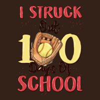 I Struck Out 100 Days Of School Heavy Core Tee | Teevron