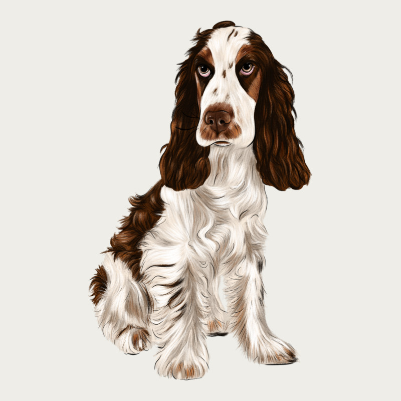 English Cocker Spaniel Zipper Hoodie by FaDigitalArtStudio | Teevron
