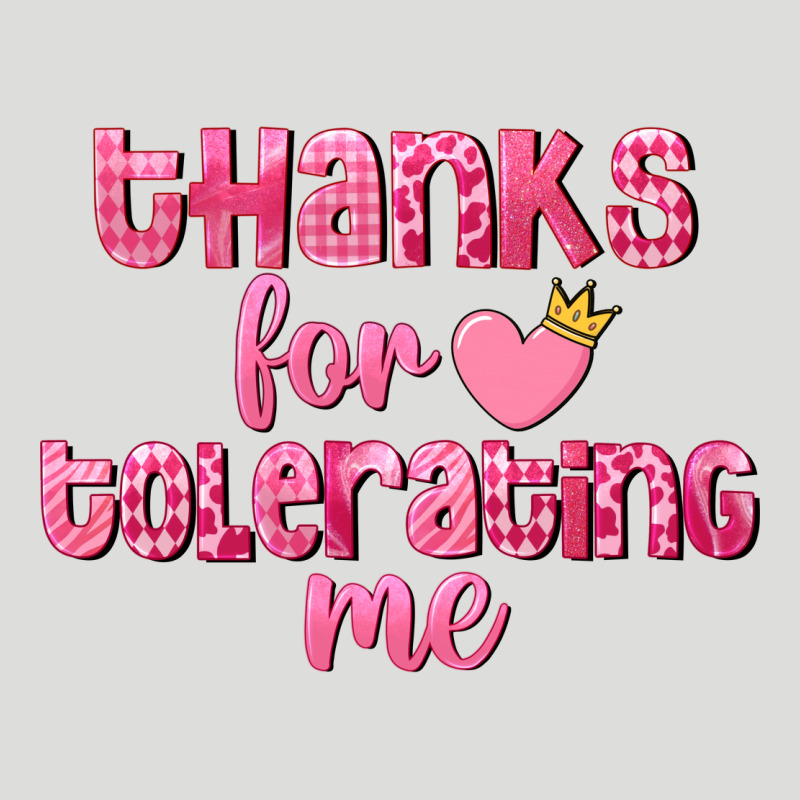 Thanks For Tolerating Me Valentine's Day Zipper Hoodie by FaDigitalArtStudio | Teevron