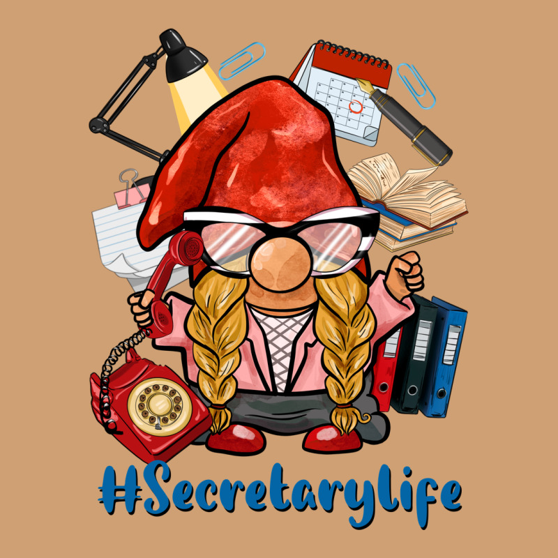 Secretary Life Gnome Vintage Tee by BarkalooDesign | Teevron