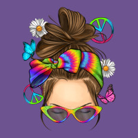 Messy Bun Tie Dye Vintage Tee | Teevron