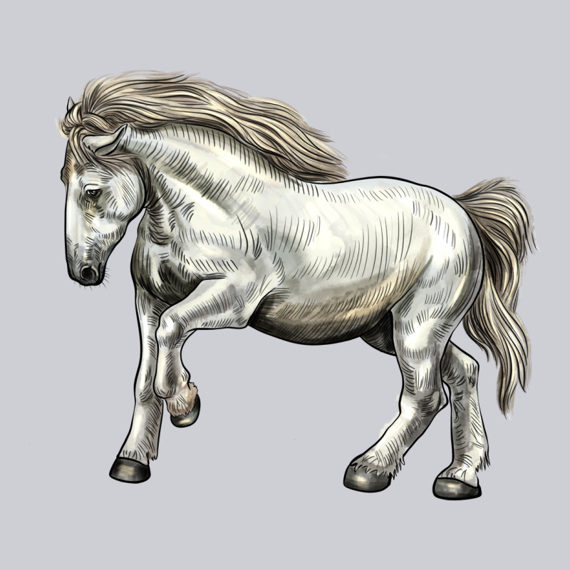 Percheron Horse Urban Hoodie by LillyAllenDesigns | Teevron