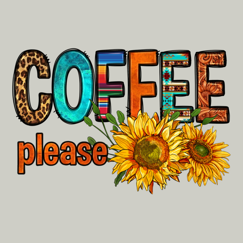 Coffee Please Western Doodle Letters Heavyweight Hoodie by FaDigitalArtStudio | Teevron