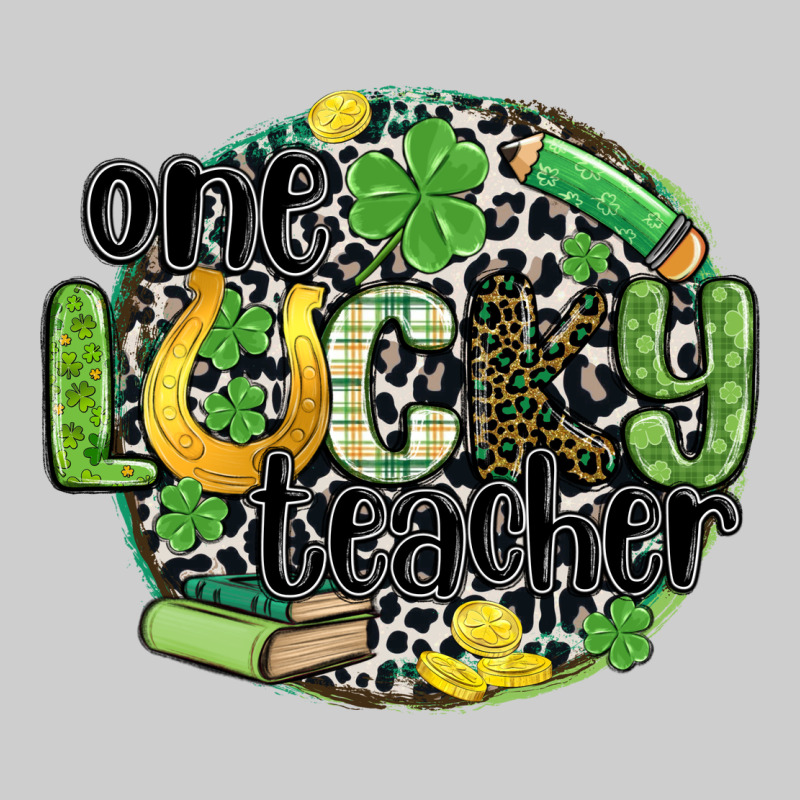 One Lucky Teacher Premium Tee by MaliasSmallBusiness | Teevron
