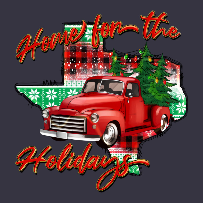 Home For The Holidays Texas Vintage Hoodie by BarkalooDesign | Teevron