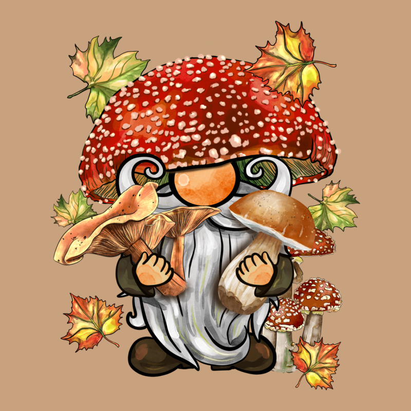Mushroom Gnome Vintage Tee by BarkalooDesign | Teevron