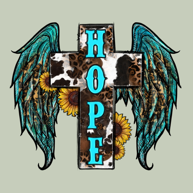 Western Wings Cross Hope Long Sleeve Tee by RanaPortraitStore | Teevron