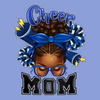 Cheer Mom Afro Messy Bun Long Sleeve Tee | Teevron