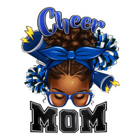 Cheer Mom Afro Messy Bun | Teevron