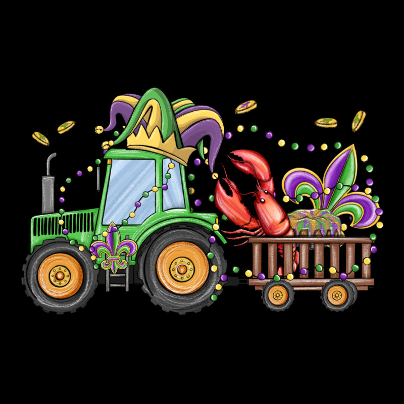 Mardi Gras Tractor Premium Tee by MaliasSmallBusiness | Teevron