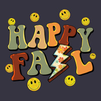 Happy Fall Smiley Face Vintage Hoodie | Teevron