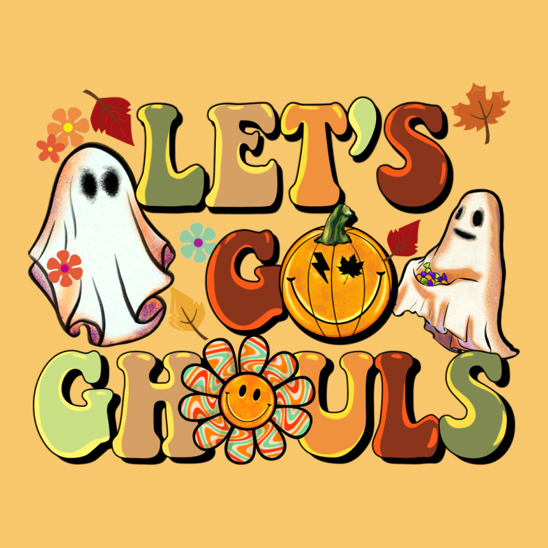 Halloween Lets Go Ghouls Vintage Hoodie by BarkalooDesign | Teevron