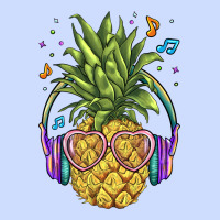 Pineapple With Headphone Urban Heavy Tee | Teevron