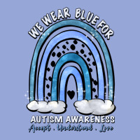 We Wear Blue For Autism Awareness Accept Understan Classic Tee | Teevron