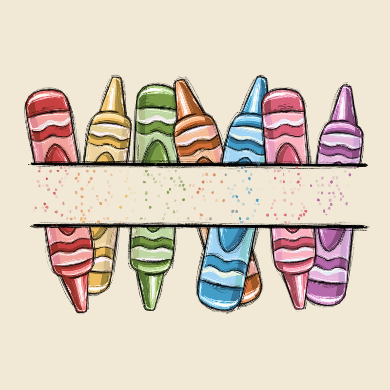 Custom Crayons Ladies Tee by MaliasSmallBusiness | Teevron