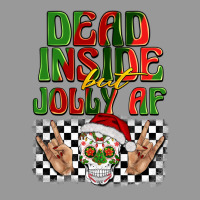 Dead Inside But Jolly Af Vintage Hoodie | Teevron