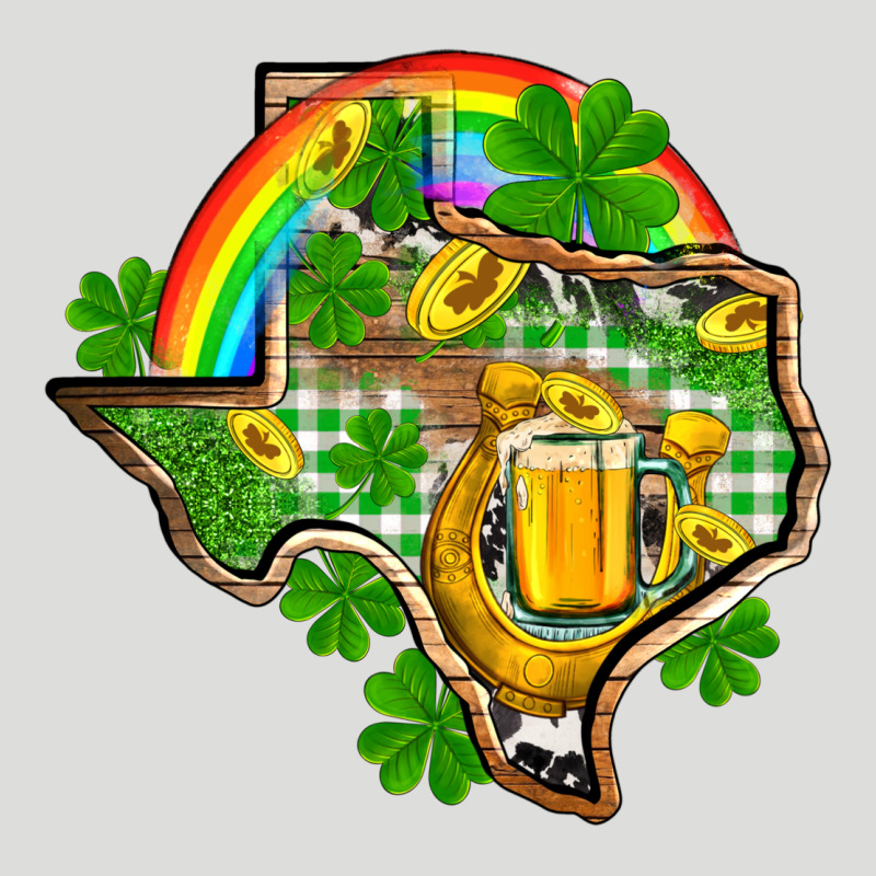 Texas St. Patrick's Day Zipper Hoodie by OliviaCreatesArt | Teevron