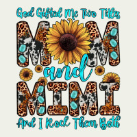 God Gifted Me Two Titles Mom And Mimi  And I Rock Them Both Urban Heavy Tee | Teevron