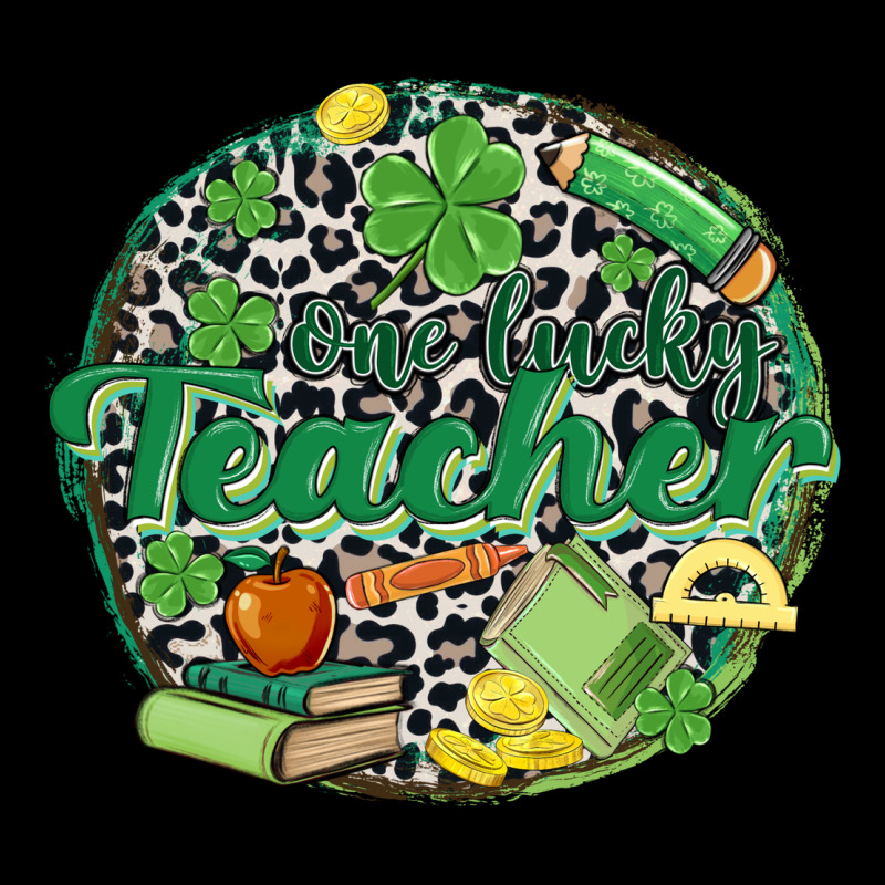 One Lucky Teacher Premium Tee by MaliasSmallBusiness | Teevron