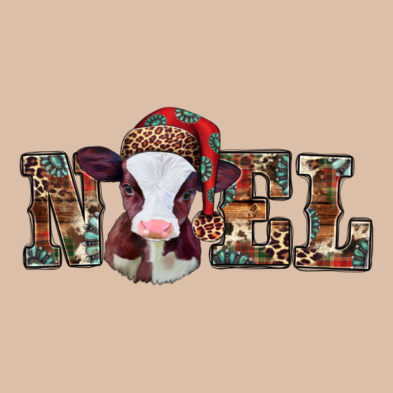 Western Christmas Baby Cow Noel Urban Heavy Tee by Jasminsmagicworld | Teevron