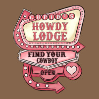 Cupids Howdy Lodge Find Your Cowboy Open Premium Tee | Teevron