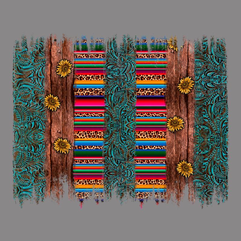 Sunflower Serape Brush Stroke Vintage Tee by Artiststas | Teevron